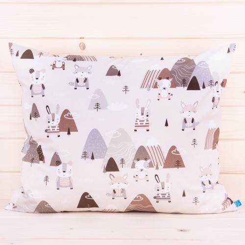 Poszewka z bawełny 40x60 cm Las