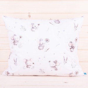 Poszewka z bawełny 50x60 cm Myszki