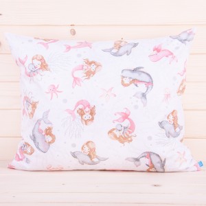 Poszewka z bawełny 50x70 cm Syrenki 2