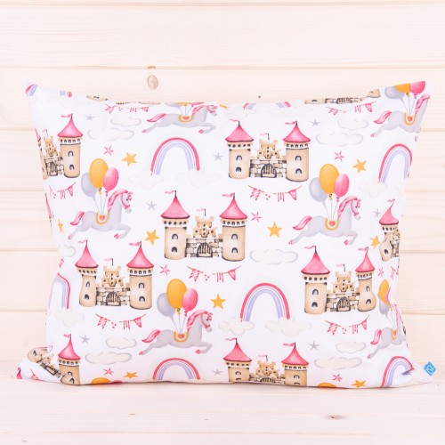 Poszewka z bawełny 50x70 cm Zamek