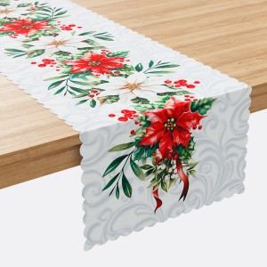 Pas świąteczny 38x140 cm Gwiazda Betlejemska