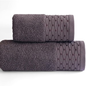 Ręcznik New Chic 70x130 cm Stalowy brąz