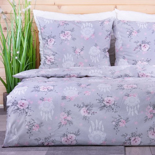 Pościel bawełniana 160x200 cm Różyczki 7