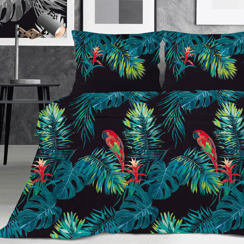 Pościel satyna bawełniana 160x200 cm XQ Ara