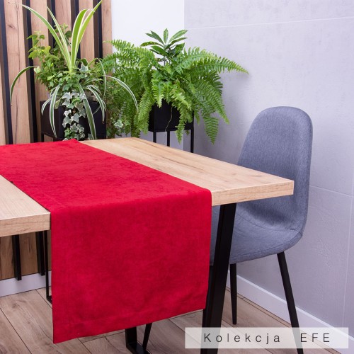Bieżnik EFE 40x80 cm Czerwień