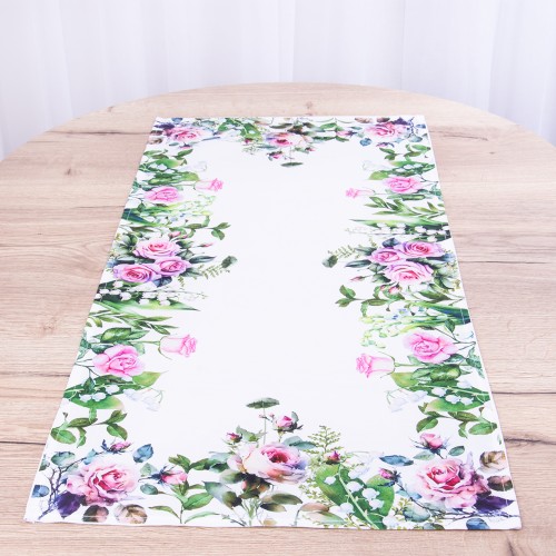Bieżnik 40x90 cm LCY0113 Róże