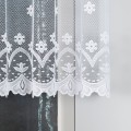 Firana żakardowa 004421 wysokość 110 cm Biała 1 pas
