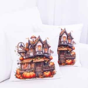 Poszewka ozdobna Foto 40x40 cm Dynie PX-132