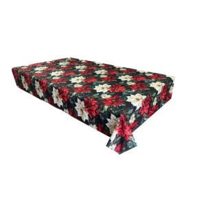 Obrus świąteczny drukowany 140x220 cm wzór 966 Gwiazda betlejemska