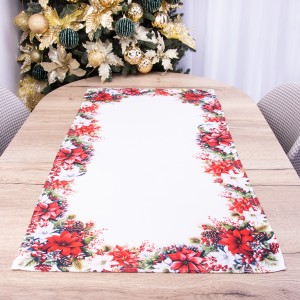 Bieżnik świąteczny drukowany 50x100 cm wzór 965