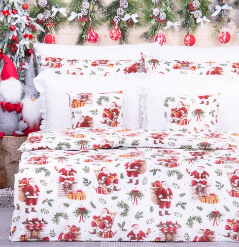 Pościel świąteczna 140x200 cm wzór 112