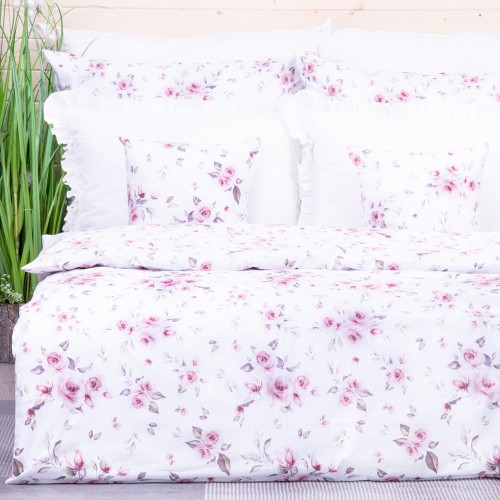Pościel bawełniana 160x200 cm Różyczki 8