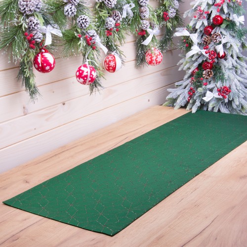 Pas świąteczny 40x180 cm Melos 5B zieleń