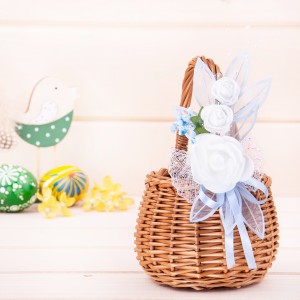 Ozdoba na koszyk Różyczki wzór 16