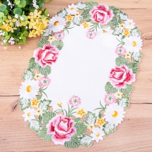 Serwetka 30x45 cm H4179 Róże owal