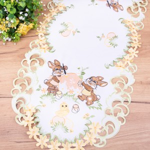 Bieżnik wielkanocny 40x85 cm KRS-26 Zajączki