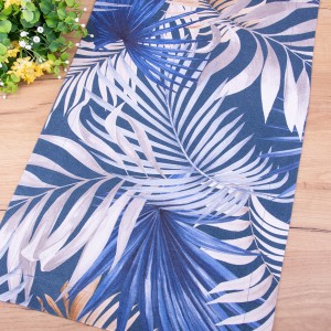 Bieżnik ENJOY 40x80 cm 410381/112 Liście na granatowym tle