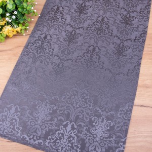 Bieżnik materiałowy 40x90 cm Szara elegancja