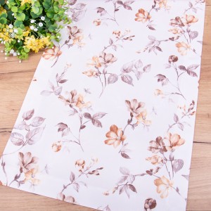 Bieżnik SOFT 50x100 cm 22105/1001 Kwiaty na kremie