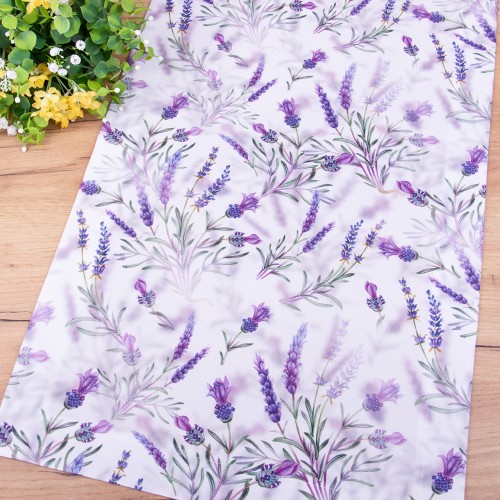 Bieżnik Oxford 40x85 cm 370941/104 Lawenda