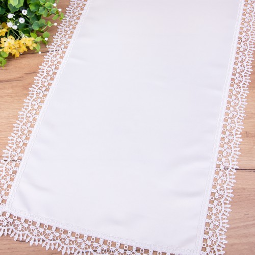 Bieżnik Sofia 40x85 cm Ecru prostokąt