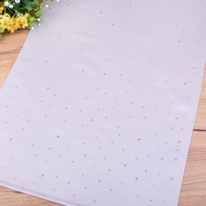 Bieżnik Szafir 40x90 cm szary