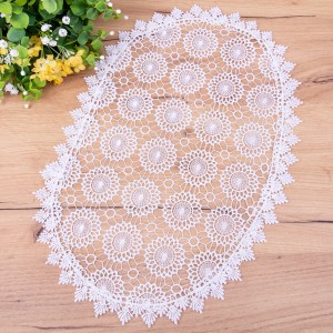 Serwetka 30x45 cm S1247 cala gipiura biała