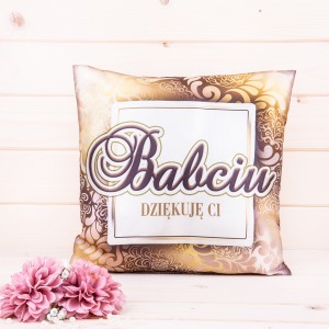 Poduszka dla Babci 35x35 cm wzór 1