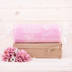 Ręcznik dla Babci z haftem 50x100 cm wzór 10 róż