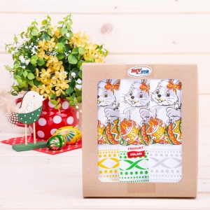 Komplet ścierek 3 szt Zajączek 1