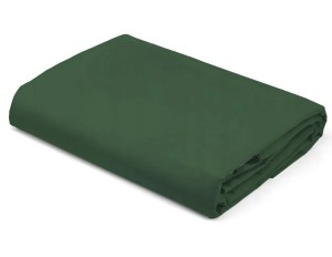 Prześcieradło satynowe z gumką 180x200 cm Pure zielony