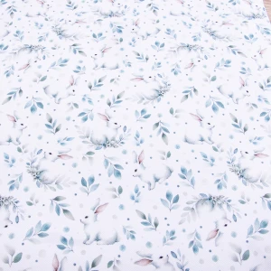 Obrus wielkanocny 130x180 Zajączki 22757/1001 Soft