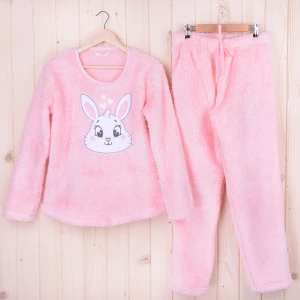 Piżama damska z długimi spodniami i rękawem 306061 PUCHATEK rozm: S