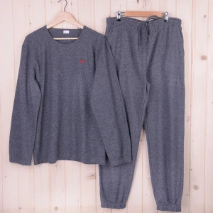 Piżama męska z długimi spodniami i rękawem 402038 rozm: XL ciepła