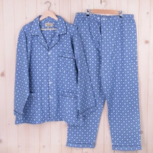 Piżama męska flanelowa z długim rękawem i spodniami wzór 5 rozm: 5XL