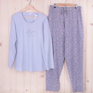 Piżama damska z długimi spodniami i rękawem 403197 rozm: 1XL