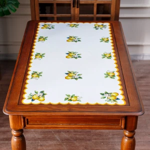 Bieżnik drukowany 60x120 cm wzór PF-156 Cytryny prostokąt