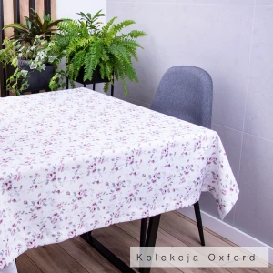 Obrus SOFT 120x180 cm 380366/101 Delikatne różowe kwiatuszki