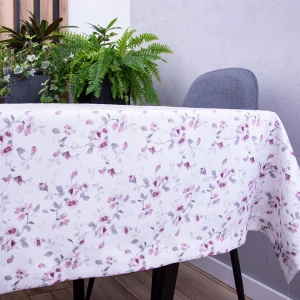 Obrus SOFT 130x200 cm 380366/101 Delikatne różowe kwiatuszki