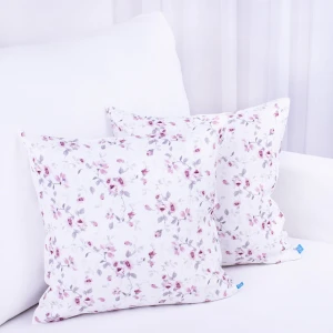 Poszewka ozdobna 40x40 cm Soft Delikatne różowe kwiatuszki 380366/101