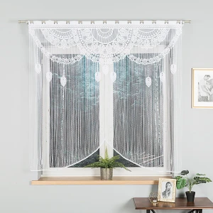 Firana gotowa żakardowa Rani Stella 160x160 panel Biały