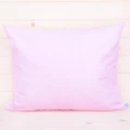 Poszewka z bawełny 70x80 cm Kropeczki na różu 1