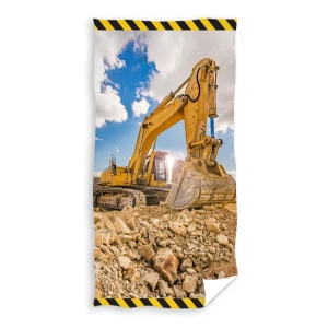Ręcznik plażowy 70x140 cm TNL223036-R Koparka
