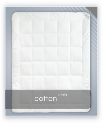 Kołdra Antyalergiczna Cotton 220x200 cm kołdra letnia