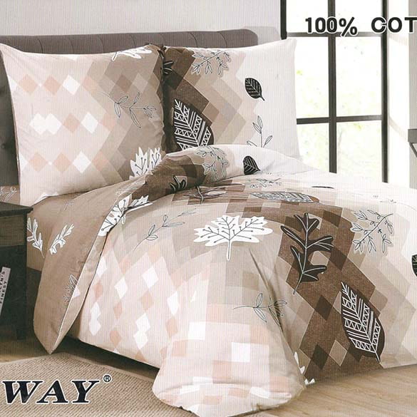 Pościel z bawełny satynowej 160x200 cm 4940