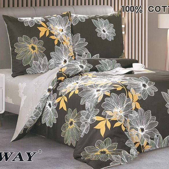 Pościel z bawełny satynowej 160x200 cm 4935