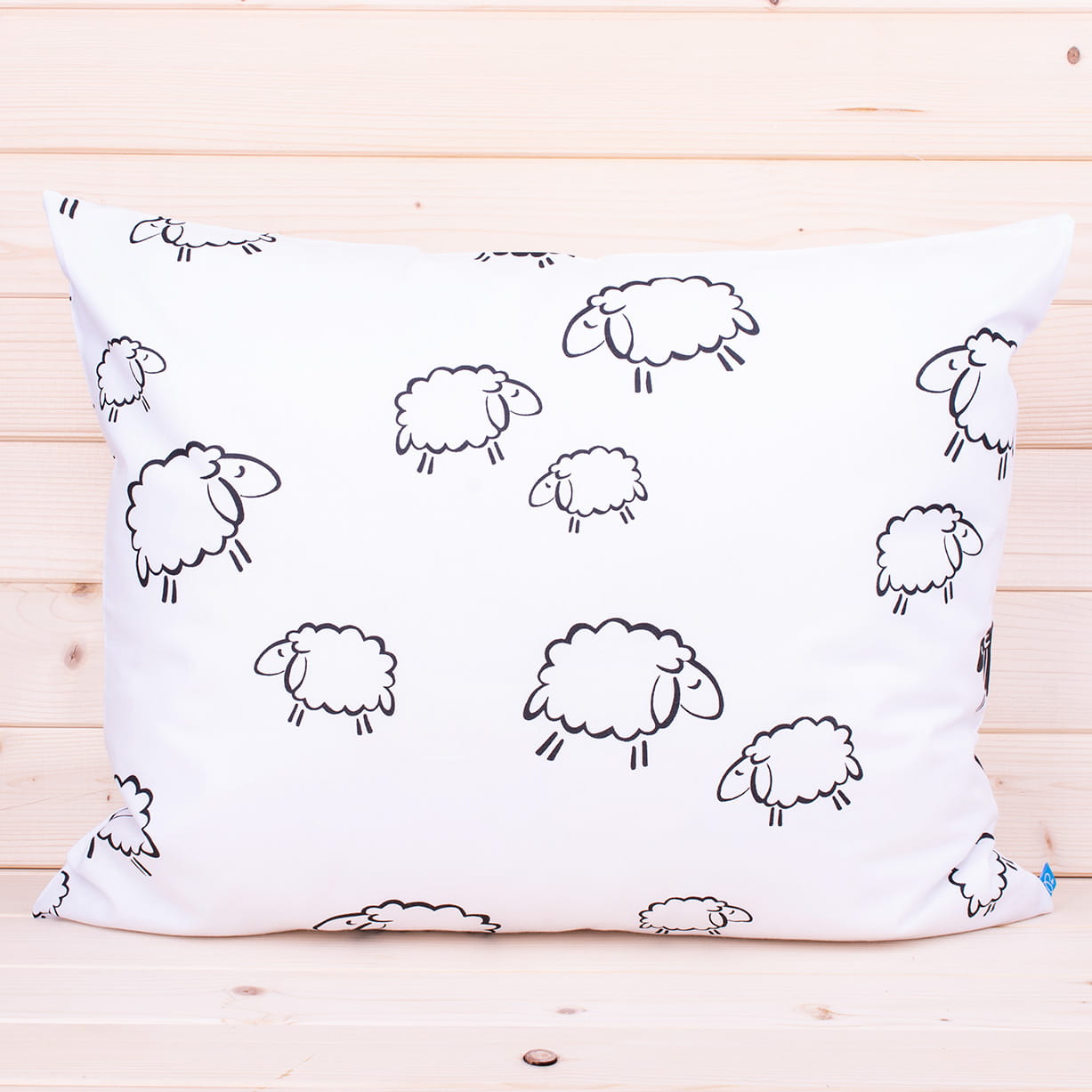 Poszewka z bawełny 50x60 cm Baranki