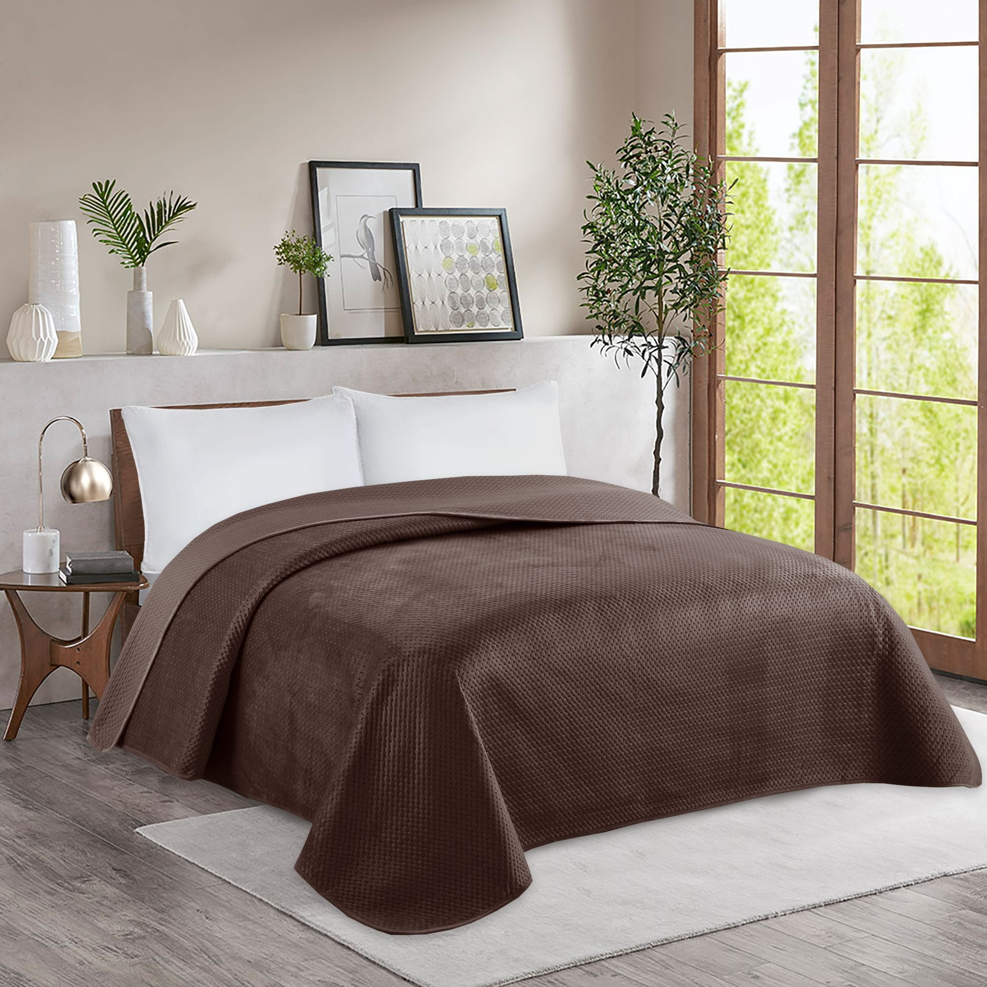Narzuta Premium 220x240 cm Brown 69