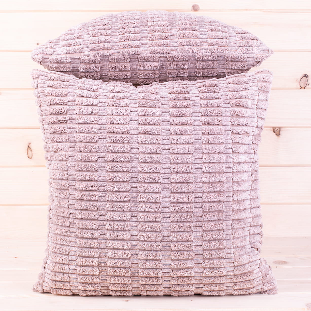 Poszewka ozdobna 45x45 cm Geometria Kawa z mlekiem