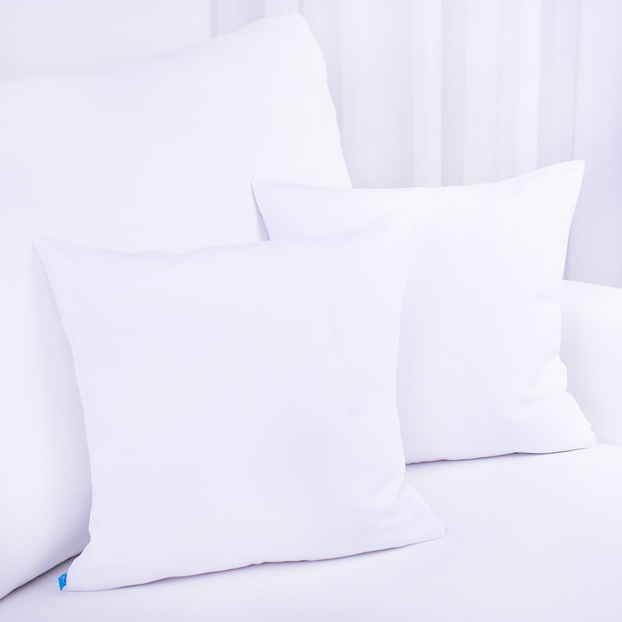 Poszewka ozdobna 45x45 cm Twoje kolory biała